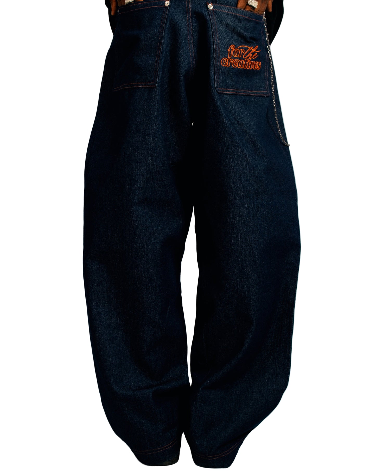 RAW BAGGY DENIM JEANS