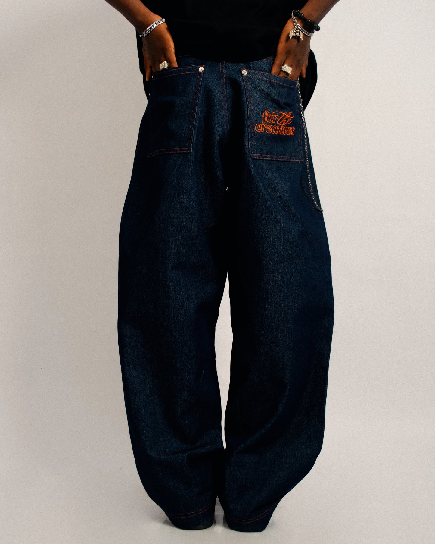 BLACK TEE + DENIM BUNDLE