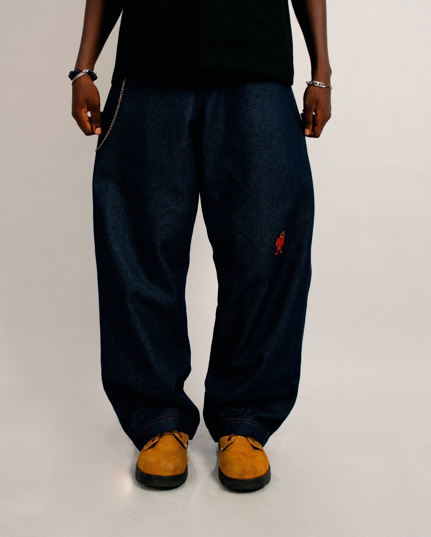 BLACK TEE + DENIM BUNDLE