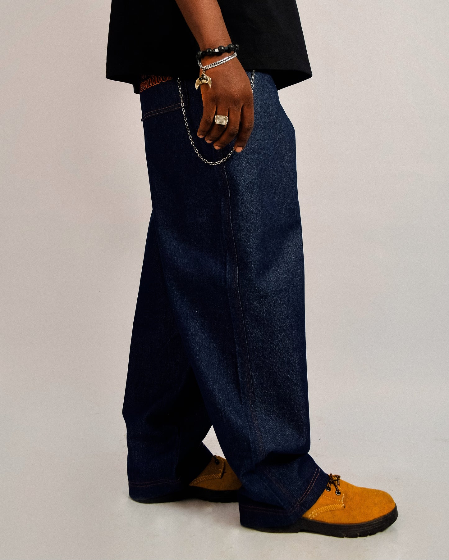 BLACK TEE + DENIM BUNDLE