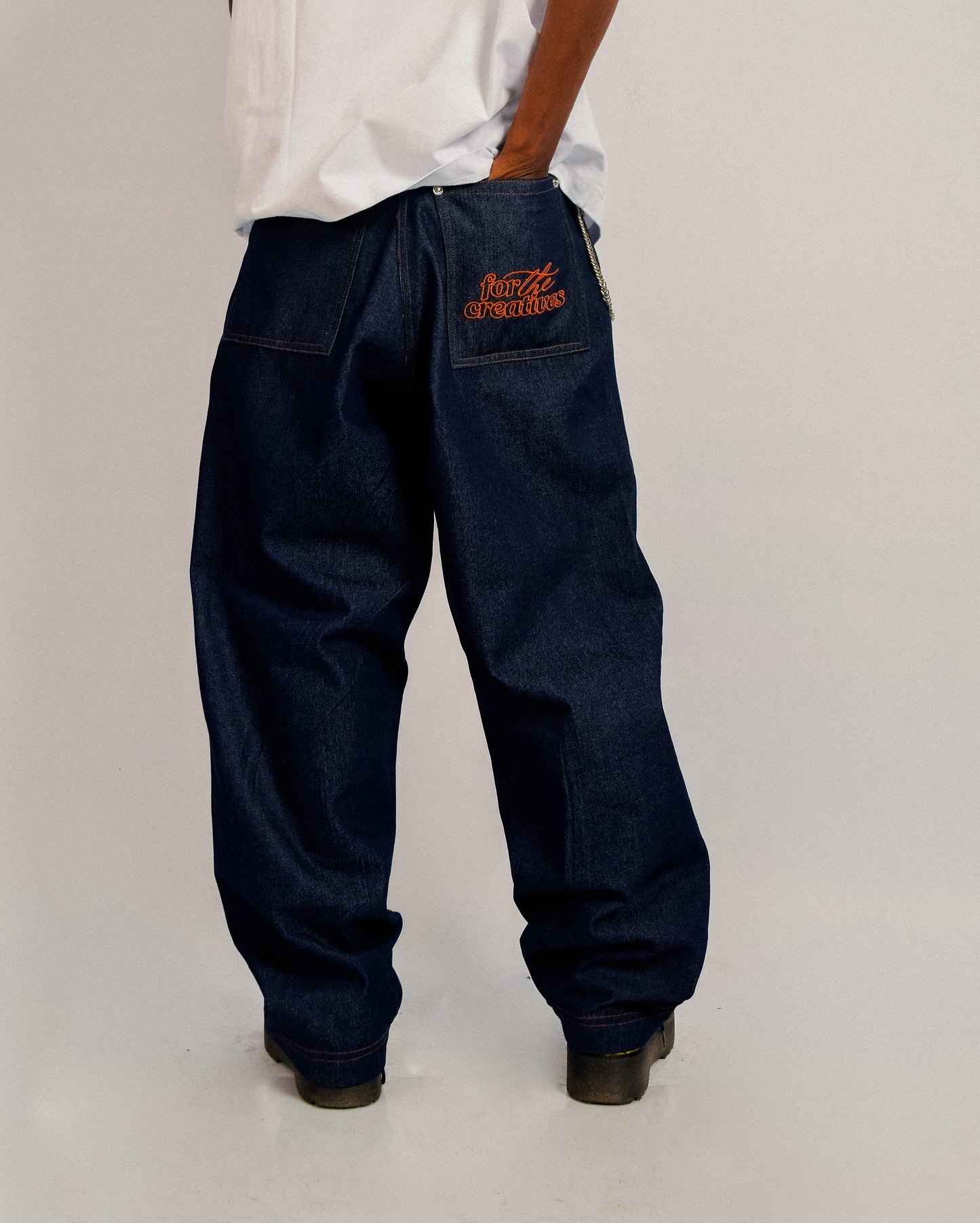 RAW BAGGY DENIM JEANS